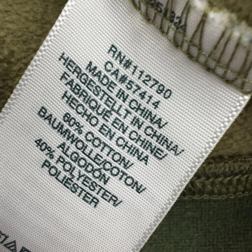 True Religion Hoodie Mens Small Green Camo Pullover Sweatshirt Buddha Logo